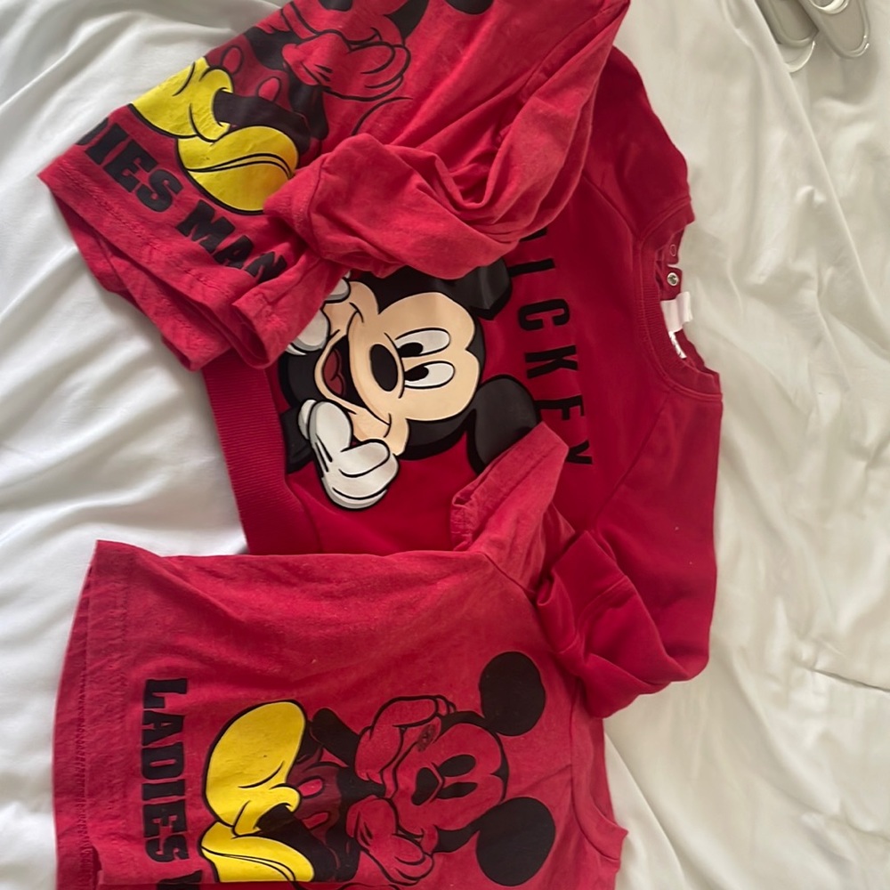 Set of 3 Mickey Mouse tops